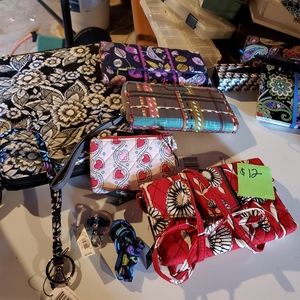 Vera Bradley totes, wallets, lanyards, bags